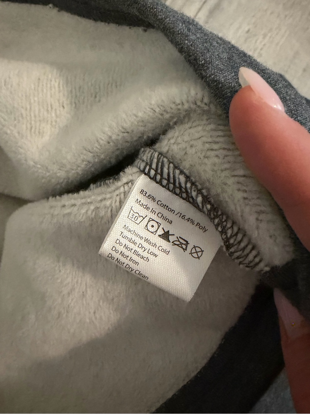 Cara Loren Active Cropped Gray Sweatshirt XS Activewear Gym SOLD OUT - Picture 11 of 12